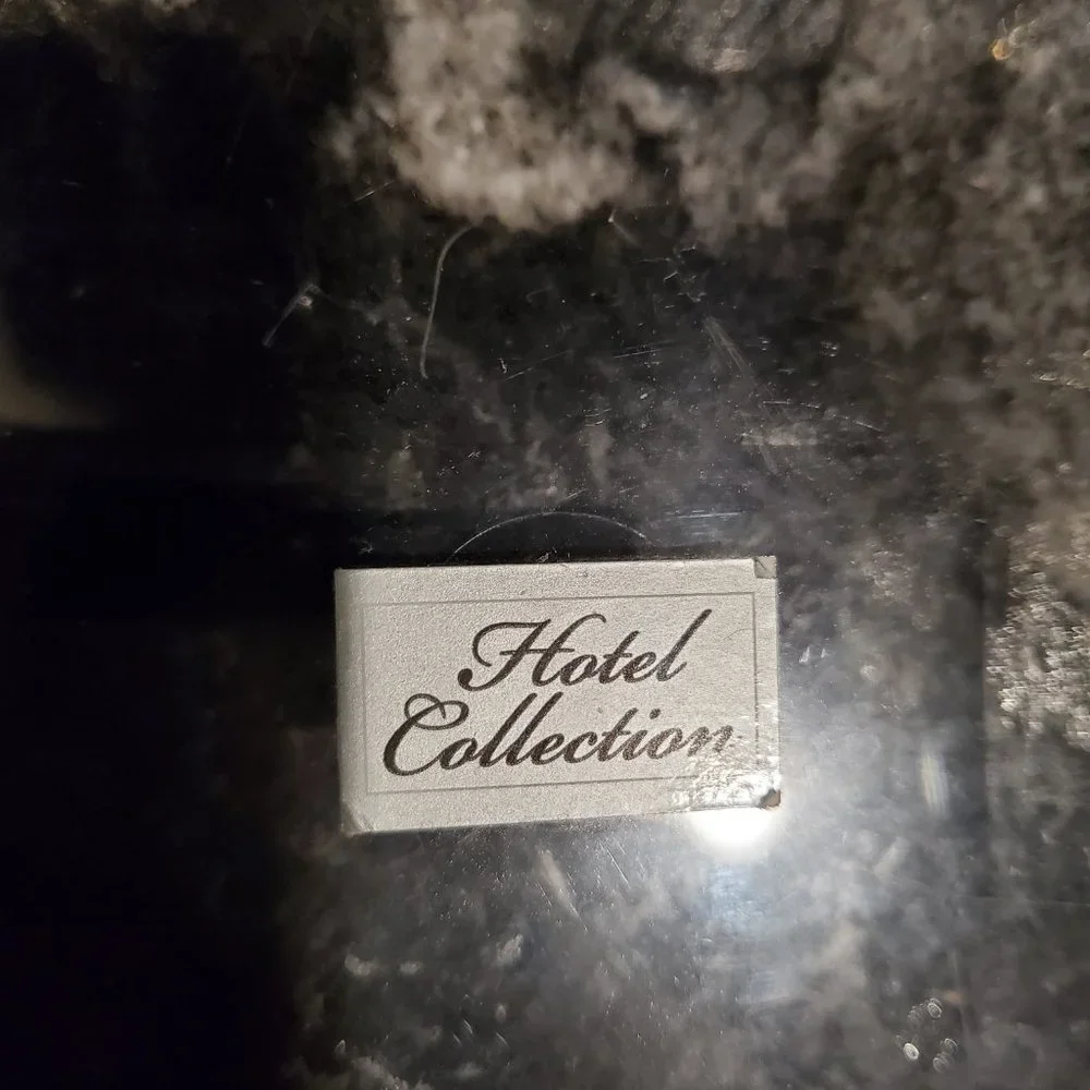 Hotel Collection Clear Vanity Tray with Rhinestones
